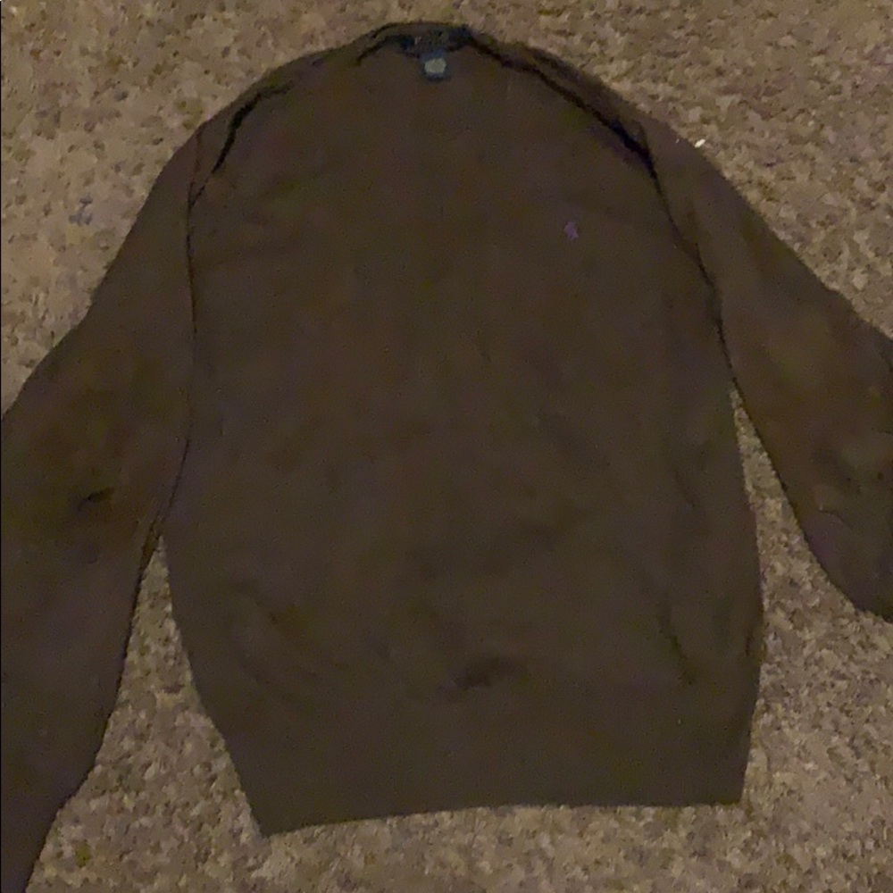 Boys V neck polo sweater